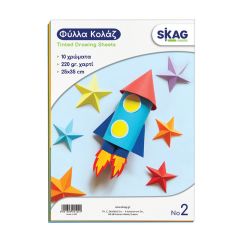 ΖΑΖΟΟ ΧΡΩΜ./ΚΟΛΑΖ 25Χ35 220ΓΡ. Φ.10 Ν.2