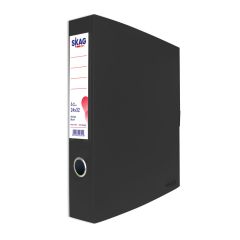 ΚΟΥΤΙ PP ΚΟΥΜΠΩΜΑ Α4 ΜΑΥΡΟ-6CM ΡΑΧΗ