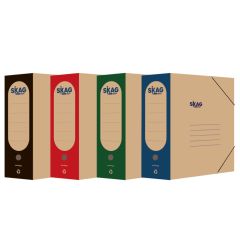 ΚΟΥΤΙ ΛΑΣΤΙΧΟ ΚΡΑΦΤ 26.5X35,5 12CM 4 ΧΡΜ