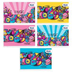 ΤΕΤΡΑΔΙΑ ΜΟΥΣΙΚΗΣ ΠΛΑΓΙΑ Φ40 ΦΑΡΔΥ