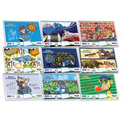 ΜΠΛΟΚ ΖΩΓΡΑΦΙΚΗΣ Α4 70ΓΡ 51Φ Νο5 ΑΓΟΡΙ