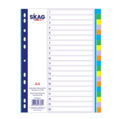 ΕΥΡΕΤΗΡΙΟ ΧΡΩΜΑΤΙΣΤΟ(1-20)ΧΑΡΤΙΝΟ 20Φ Α4