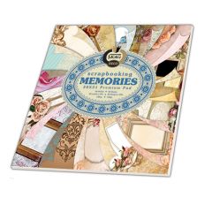 SCRAPBOOKING 30X31 140GR 60Φ "MEMORIES"