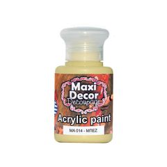 ΑΚΡΥΛΙΚΟ ΧΡΩΜΑ MA-014 60ML ΜΠΕΖ