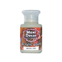 ΑΚΡΥΛΙΚΟ ΧΡΩΜΑ MA-016 60ML ΓΚΡΙ