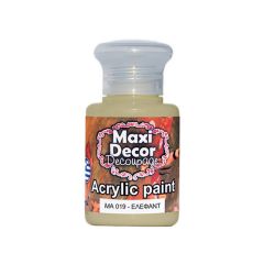 ΑΚΡΥΛΙΚΟ ΧΡΩΜΑ MA-019 60ML ΕΛΕΦΑΝΤ