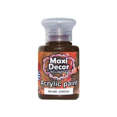 ΑΚΡΥΛΙΚΟ ΧΡΩΜΑ MA-068 60ML ΣΟΚΟΛΑΤΑ