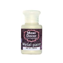 ΜΕΤΑΛΛΙΚΟ ΧΡΩΜΑ ME-101 60ML ΠΕΡΛΑ