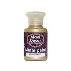 ΜΕΤΑΛΛΙΚΟ ΧΡΩΜΑ ME-107 60ML ΜΠΕΖ