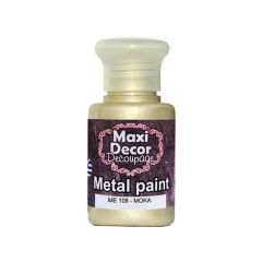ΜΕΤΑΛΛΙΚΟ ΧΡΩΜΑ ME-108 60ML ΜΟΚΑ