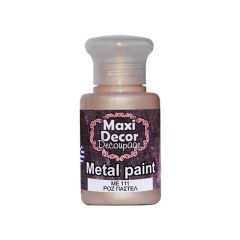 ΜΕΤΑΛΛΙΚΟ ΧΡΩΜΑ ME-111 60ML ΡΟΖ  ΠΑΣΤΕΛ