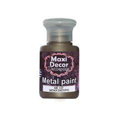 ΜΕΤΑΛΛΙΚΟ ΧΡΩΜΑ ME-137 60ML ΜΟΚΑ ΣΚΟΥΡ