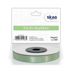 ΣΑΤΕΝ ΚΟΡΔΕΛΑ 1CM 2ΗΣ ΟΨΗΣ ΛΑΧΑΝΙ Ν1607