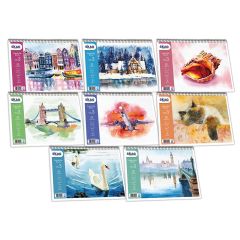 ΜΠΛΟΚ ΑΚΟΥΑΡΕΛΛΑΣ "ΕΠΟΧΕΣ" 25X35 CM, 250ΓΡ, 15Φ, ΝΟ3