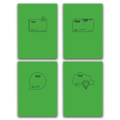 ΤΕΤΡ.PP ΔΙΑΦΑΝΗ ΕΚΘ Α4 80ΓΡ 50Φ ΠΡΑΣΙΝΟ