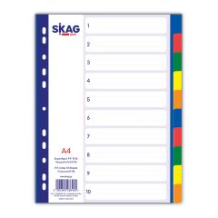 ΕΥΡΕΤΗΡΙΟ ΧΡΩΜΑΤ. 10Φ ΡΡ Α4 ECONOMY SKAG