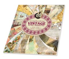 SCRAPBOOK VINTAGE 12X12 250+140ΓΡ 40Φ