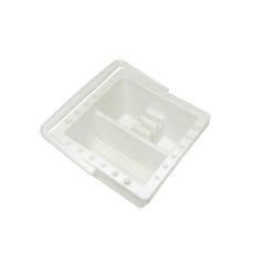 ΘΗΚΗ ΠΙΝΕΛΩΝ ΠΛΑΣΤΙΚΗ ΛΕΥΚΗ