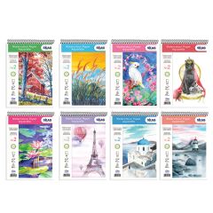 ΑΚΟΥΑΡΕΛΛΑ ΟΡΘΙΑ Α4 12Φ 250GR NO2