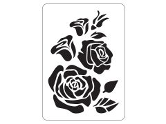 STENCIL A4 ΤΡΙΑΝΤΑΦΥΛΛΑ Νο 2Α