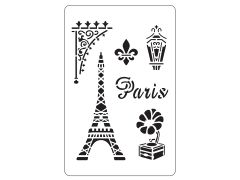 STENCIL A4 ΠΑΡΙΣΙ Νο 6Α