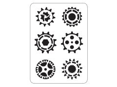 STENCIL A5 ΓΡΑΝΑΖΙΑ Νο 12Β