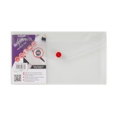 SNOPAKE ΦΑΚΕΛΟΣ ΚΟΥΜΠΙ ΓΡΑΜΜΑΤΙΩΝ 22,5Χ12,5 ΔΙΑΦΑΝΕΣ 10057