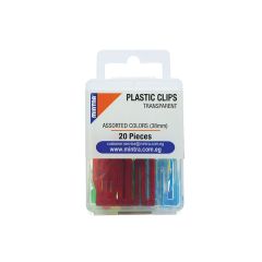 ΣΕΛΙΔΟΔΕΙΚΤΕΣ ΠΛΑΣΤΙΚΟΙ 38mm ΔΙΑΦΑΝΟΙ 20 TEM Ν.95170