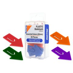 ΣΕΛΙΔΟΔΕΙΚΤΕΣ ΠΛΑΣΤΙΚΟΙ 38MM ΧΡΩΜΑΤΙΣΤΟΙ 20 TEM Ν.95890