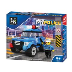 BLOCKI POLICE ΠΕΡΙΠΟΛΙΚΟ JEEP 6+ KB0617 ΤΕΜ.111