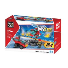 BLOCKI MYFIRE 2 ΣΕ 1 ΕΝΑΕΡΙΑ ΚΑΤΑΣΒΕΣΗ 6+ KB0851 ΤΕΜ.87