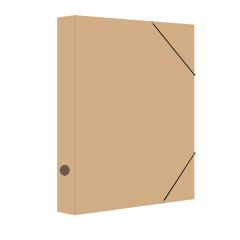 ΚΟΥΤΙ ΛΑΣΤΙΧΟ ΚΡΑΦΤ 26.5X35,5 5.5CM ΑΤΥΠΩΤΟ