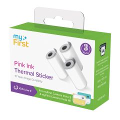 myFirst ΘΕΡΜΙΚΑ ΑΥΤΟΚΟΛΛΗΤΑ INSTA WI ΡΟΖ ΜΕΛΑΝΙ