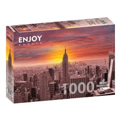 ENJOY -ΠΑΖΛ PLACES ΗΛΙΟΒΑΣΙΛΕΜΑ ΣΤΟΝ ΟΡΙΖΟΝΤΑ ΤΗΣ ΝΕΑΣ ΥΟΡΚΗΣ 1000 ΤΕΜ Νο 1068