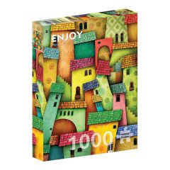 ENJOY -ΠΑΖΛ ABSTRACT ΧΑΡΟΥΜΕΝΑ ΣΠΙΤΙΑ 1000 ΤΕΜ Νο 1629