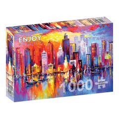 ENJOY -ΠΑΖΛ PLACES ΒΡΑΔΙΝΗ ΝΕΑ ΥΟΡΚΗ 1000 ΤΕΜ Νο 1705