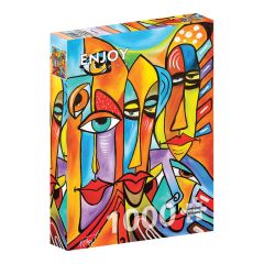 ENJOY -ΠΑΖΛ PEOPLE ΠΟΛΥΧΡΩΜΑ ΠΡΟΣΩΠΑ  1000 ΤΕΜ Νο 1865