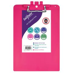 SNOPAKE CLIPBOARD 2,3mm ΜΕ ΘΗΚΗ ΣΤΥΛΟ  ΦΟΥΞΙΑ 15896